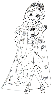 Ever After High Coloring Pages Free