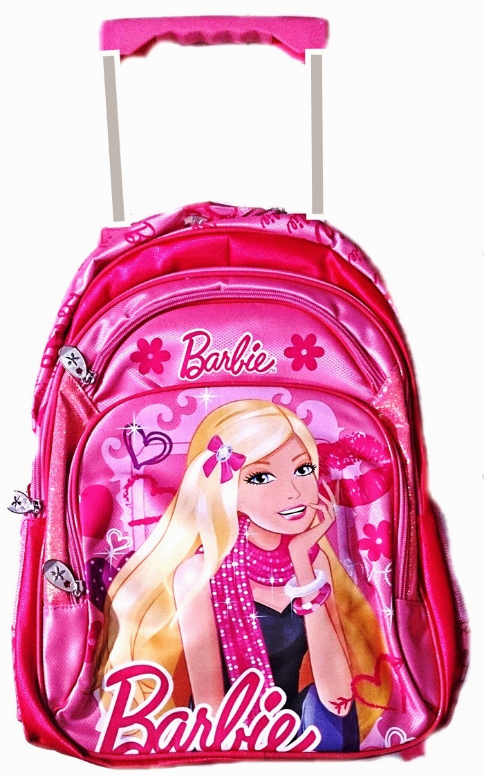 trolley school bag barbie