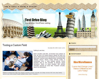 WP Travel Theme 1 Wordpress Theme