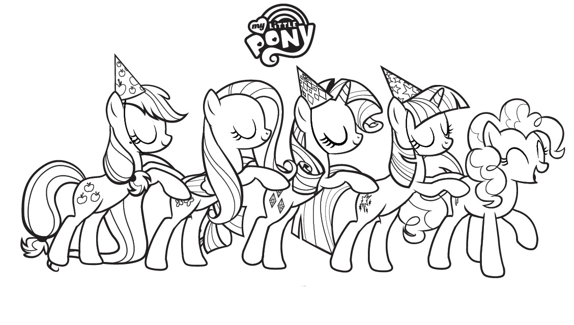 My Little Pony Friendship is Magic Coloring Pages - Best Coloring Pages For  Kids