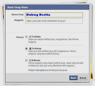 Cara Membuat Grup Baru Di Facebook