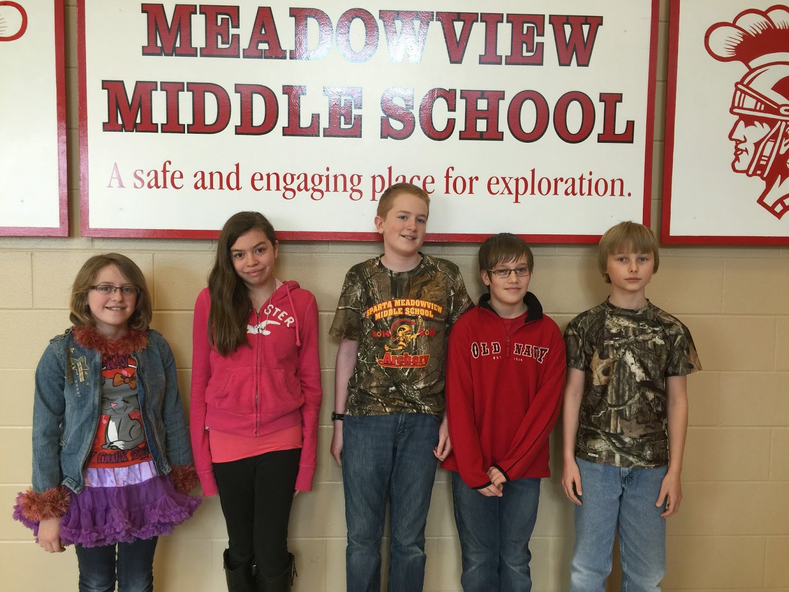 Meadowview Middle School Battle of the Books Team places first at state