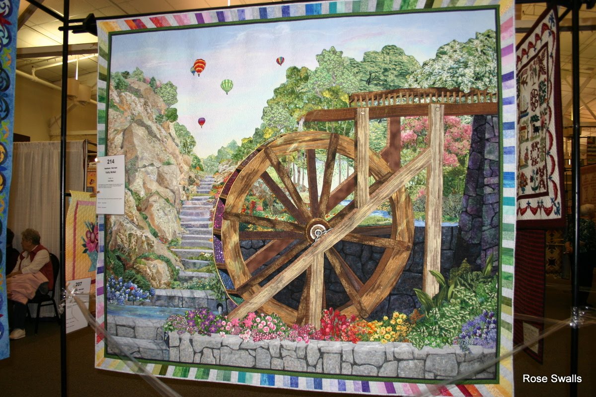 Pics & Pieces Indiana Heritage Quilt show....