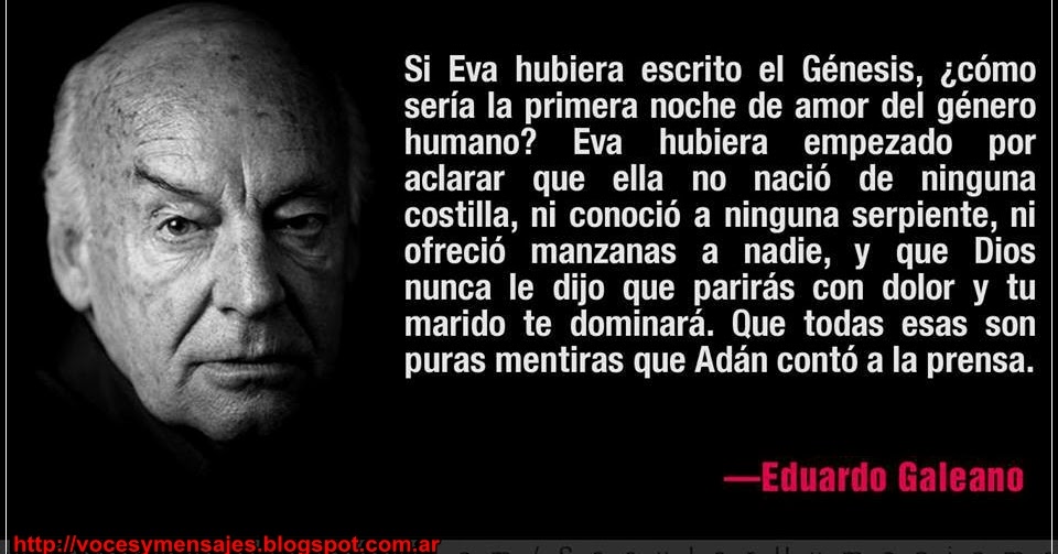 Genesis by Eduardo Galeano