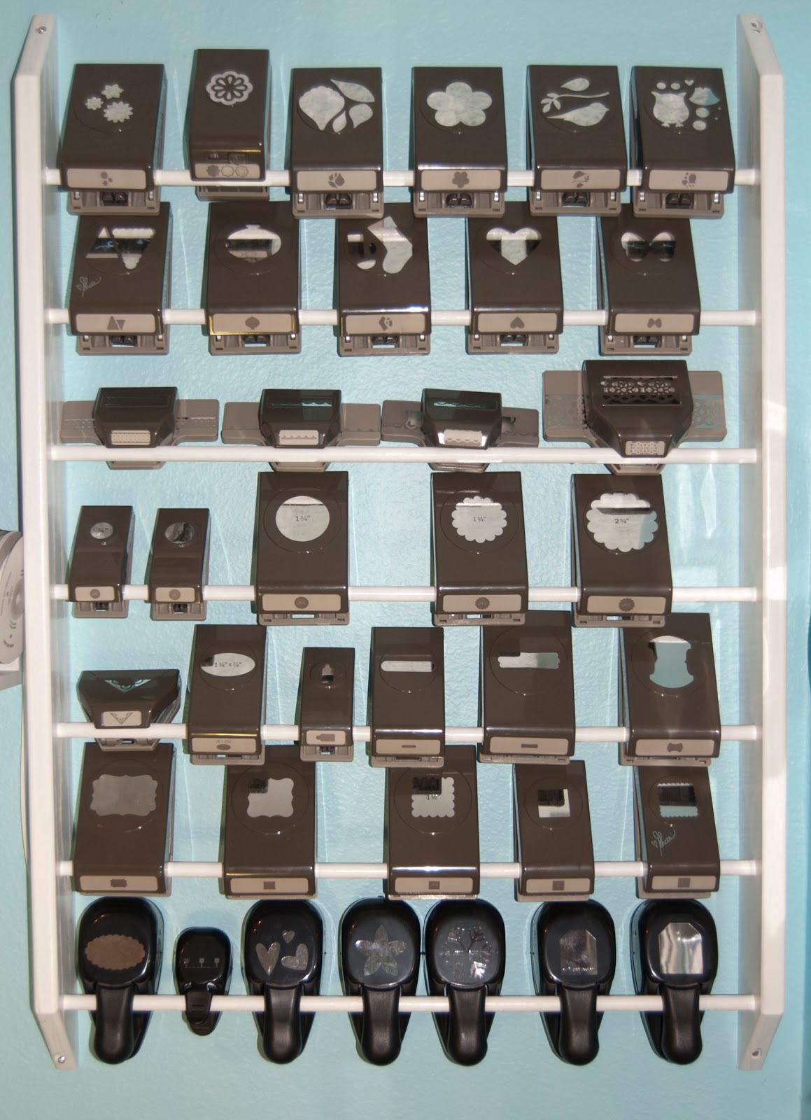 Walk, Run, & Craft Stampin' Up! Punch Storage