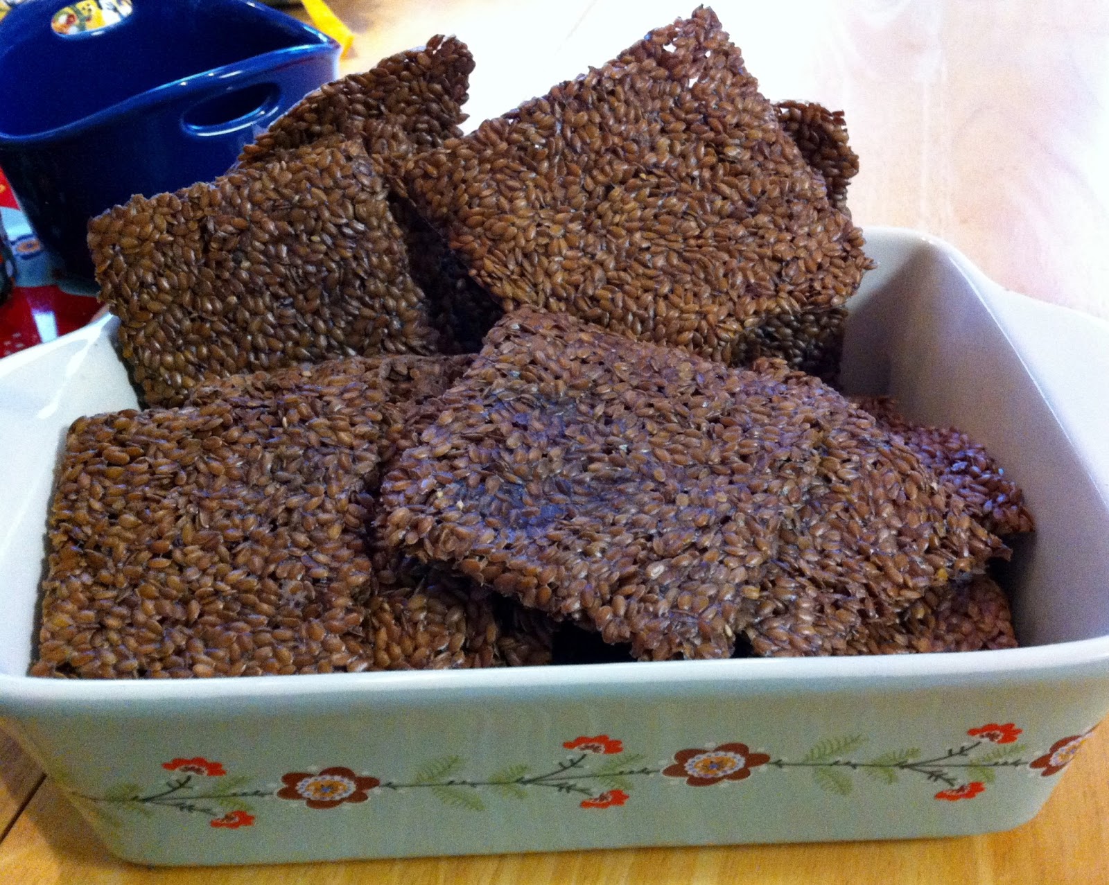 chacha's gluten free kitchen Fast & Easy Flax Chips or Crackers!