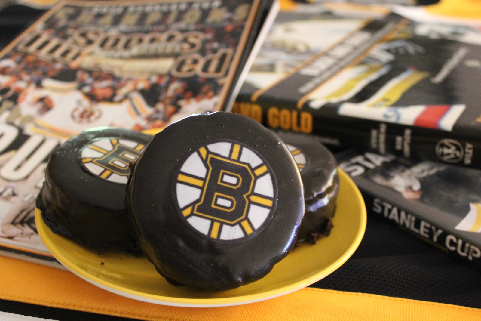 Ice Hockey Cupcakes