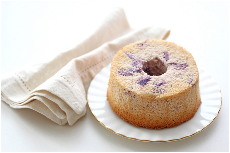 Purple Sweet Potato Chiffon Cake Recipe Purple Sweet Potato Chiffon Cake Recipe