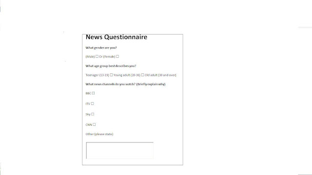 "CLN" News Questionnaire