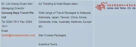 Five Stars Tours Pte Ltd Five Stars Tours Pte Ltd
