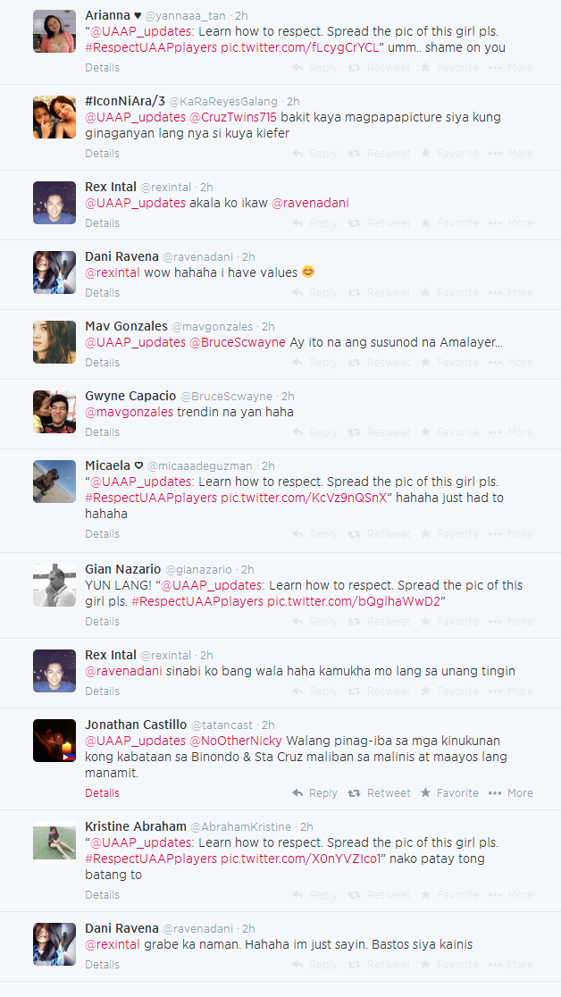 Kayla Leviste's Photo Showing Her 'Dirty Finger' with Kiefer Ravena tweets Kayla Leviste's Photo Showing Her 'Dirty Finger' with Kiefer Ravena tweets