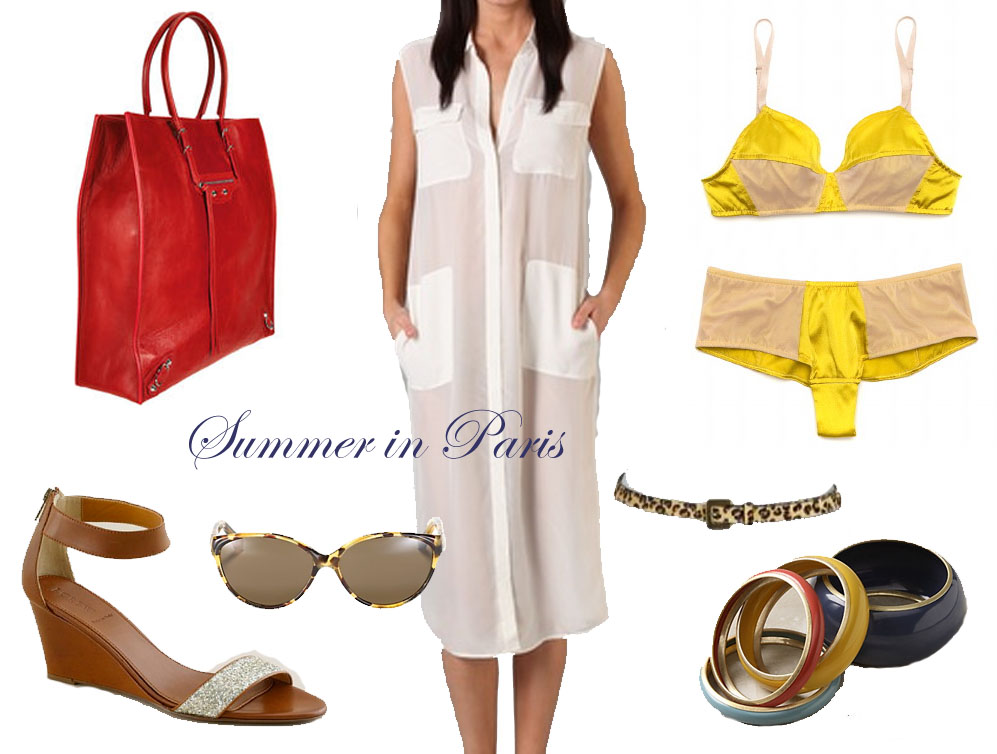 High Heeled Traveler Wardrobe Paris in July