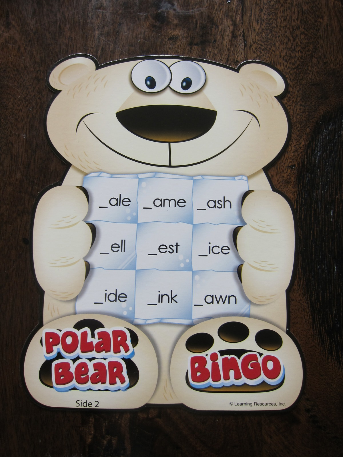 Polar Bear Bingo {Games for kids this Christmas} the adventures of MNMs