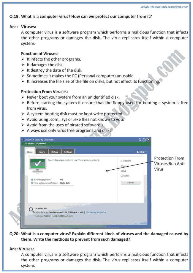 Introduction-To-Windows-Operating-System-Descriptive-Question-Answers-Computer-IX