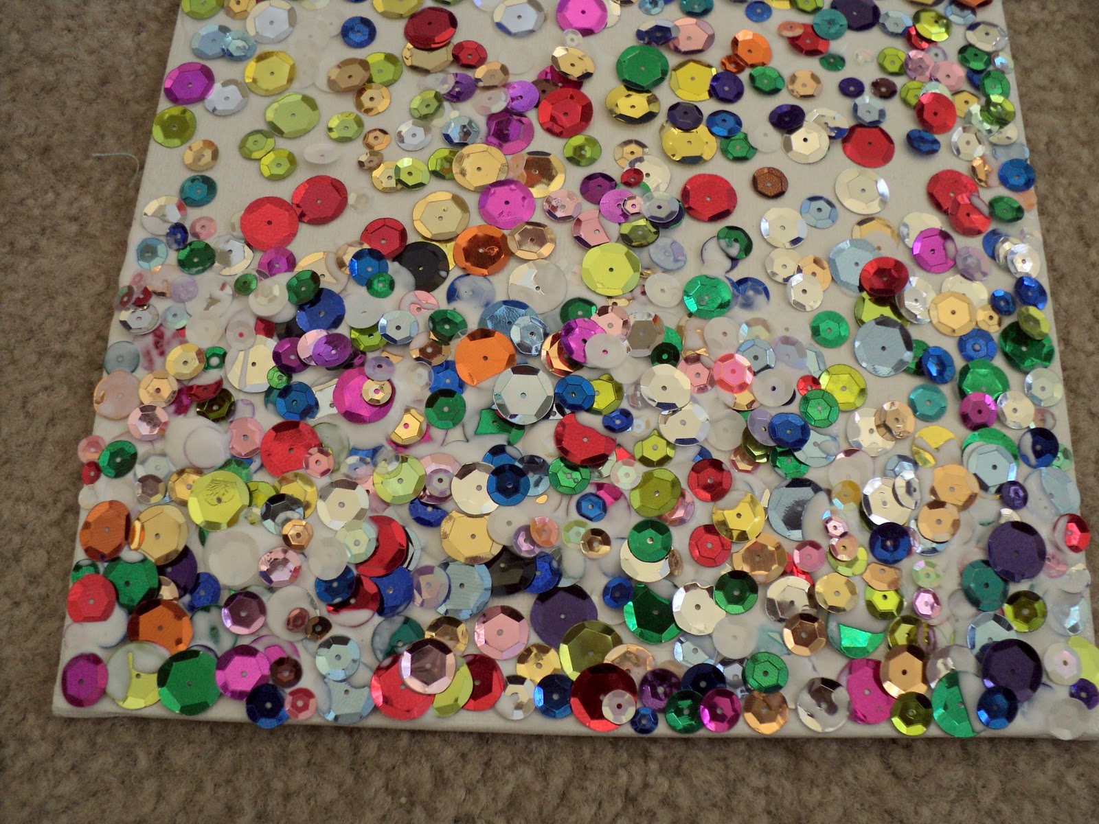 Vashti Couture Sequin Wall Art