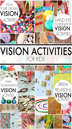 Vision activities for kids Vision activities for kids. This blog has so many ideas!