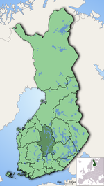 Keski Suomi Kartta Kaupungin