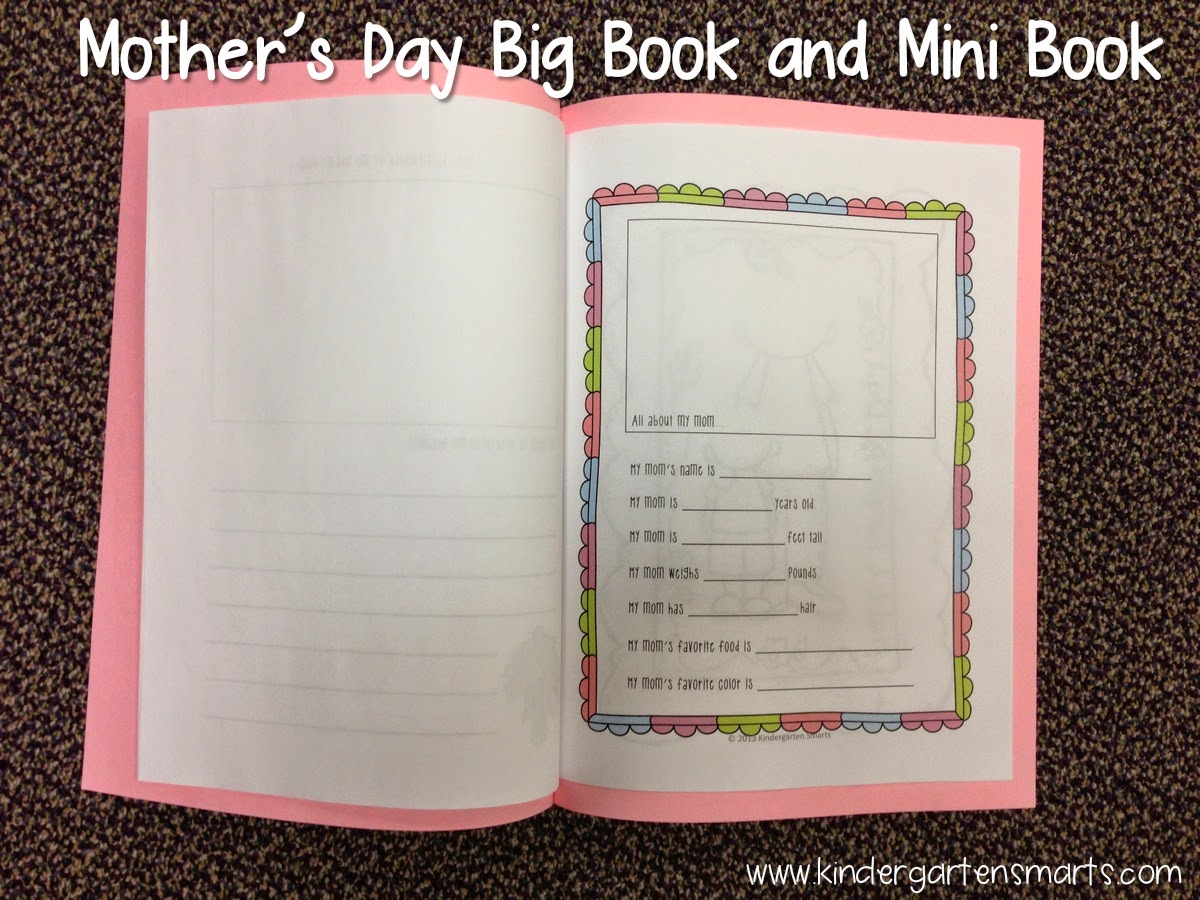 http://www.teacherspayteachers.com/Product/Mothers-Day-Mini-Book-and-Big-Book-craftivity-657245