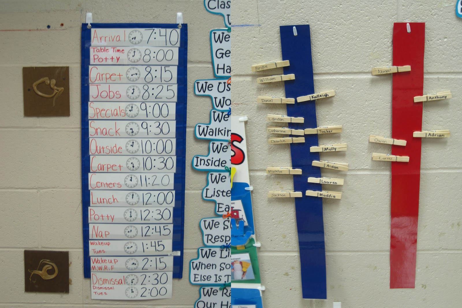 the good life down in pre k preschool attendance charts