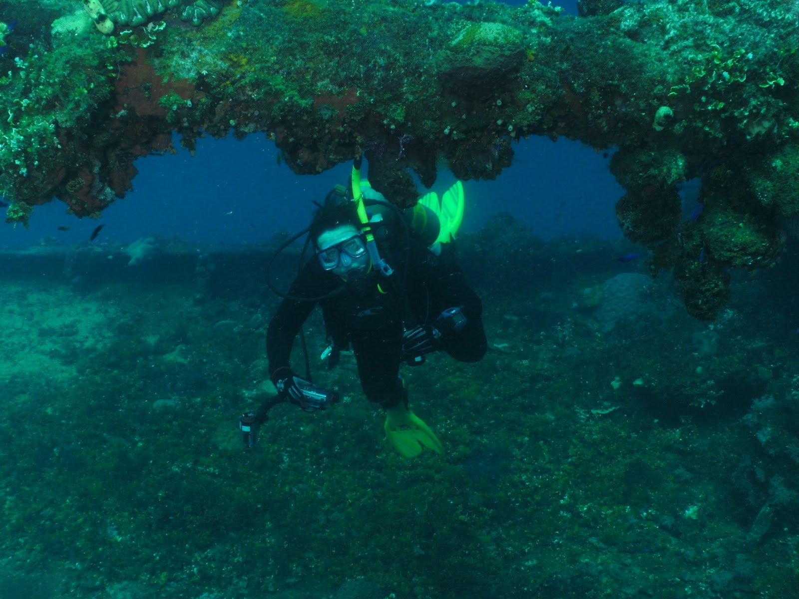 Chris and Mark's Trip to Truk Lagoon and Palau Day Five of diving Truk
