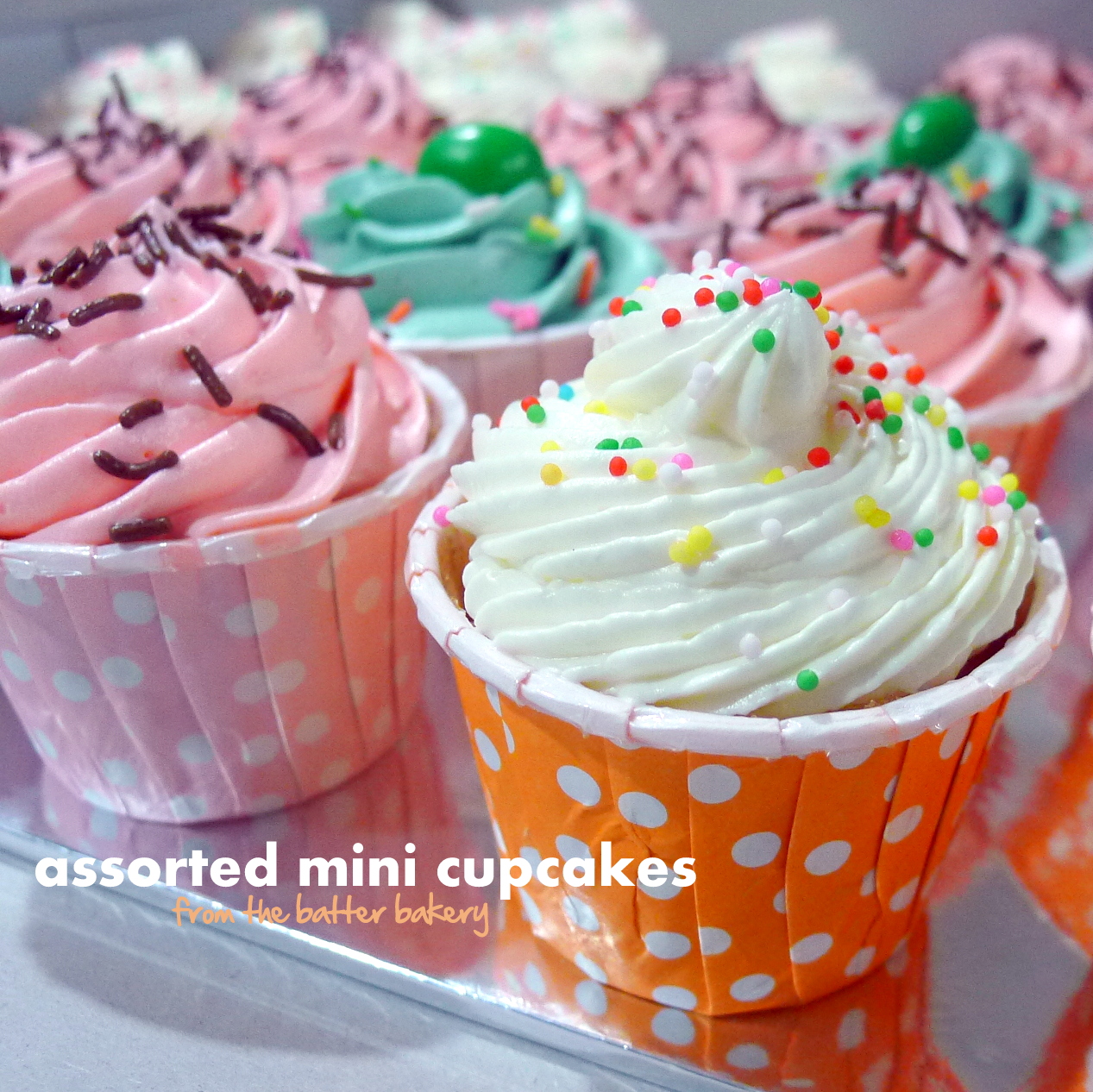 the batter baker Christmas Cupcakes 2011