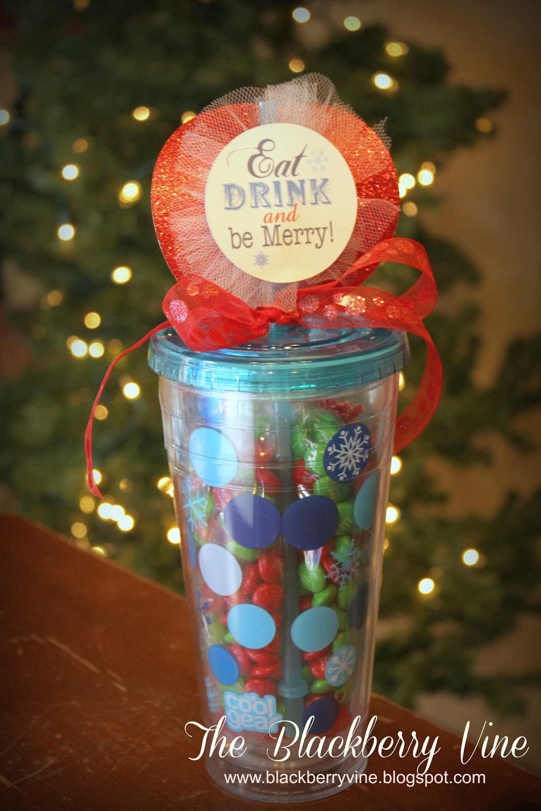 The Blackberry Vine Teacher Treat Cups Christmas Edition