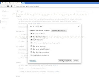 Clear History in Google Chrome Clear History in Google Chrome