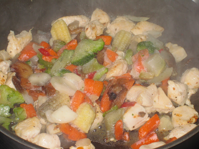 Chicken with Ramen Noodles - Walking On Sunshine Recipes