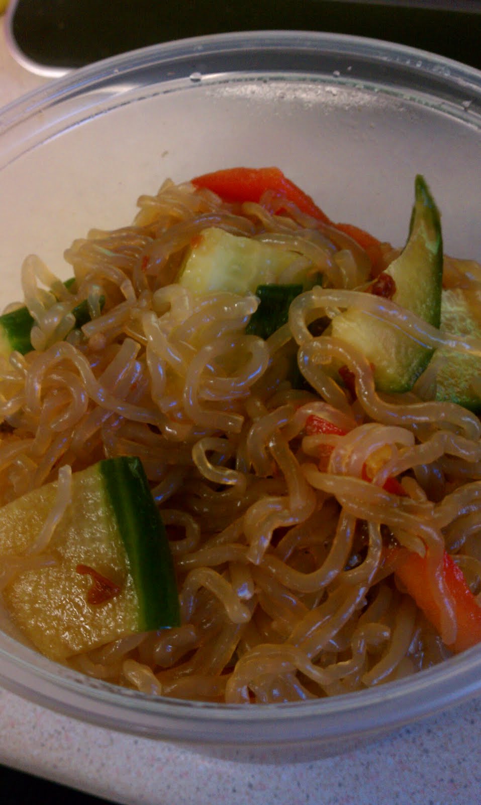 Low Carbin' Made Simple: Oriental Cold Noodle Salad