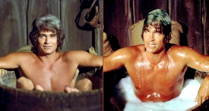 Bradley Cooper posing completely nude