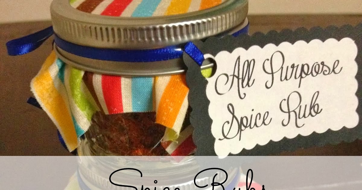 Mothering with Creativity Spice Rubs Easy Gift Idea