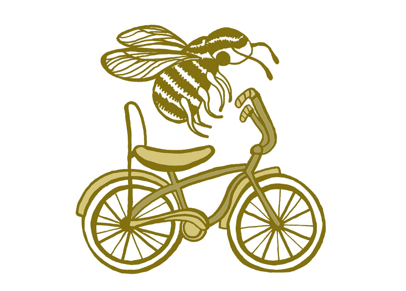 Kaitlyn McCane Illustration Bugs on Bikes
