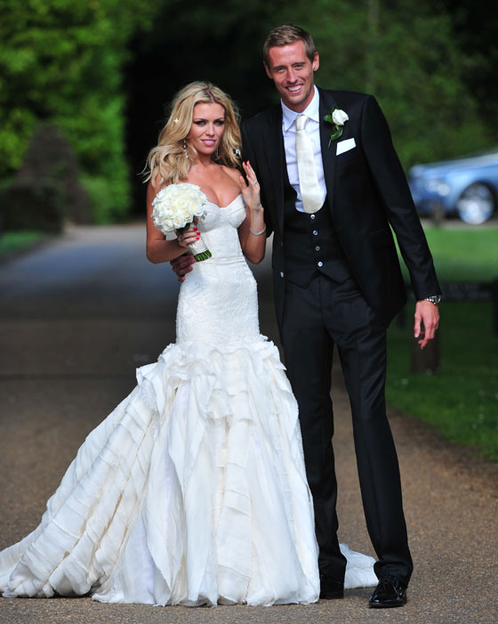 Abbey Clancy & Peter Crouch Married Pics