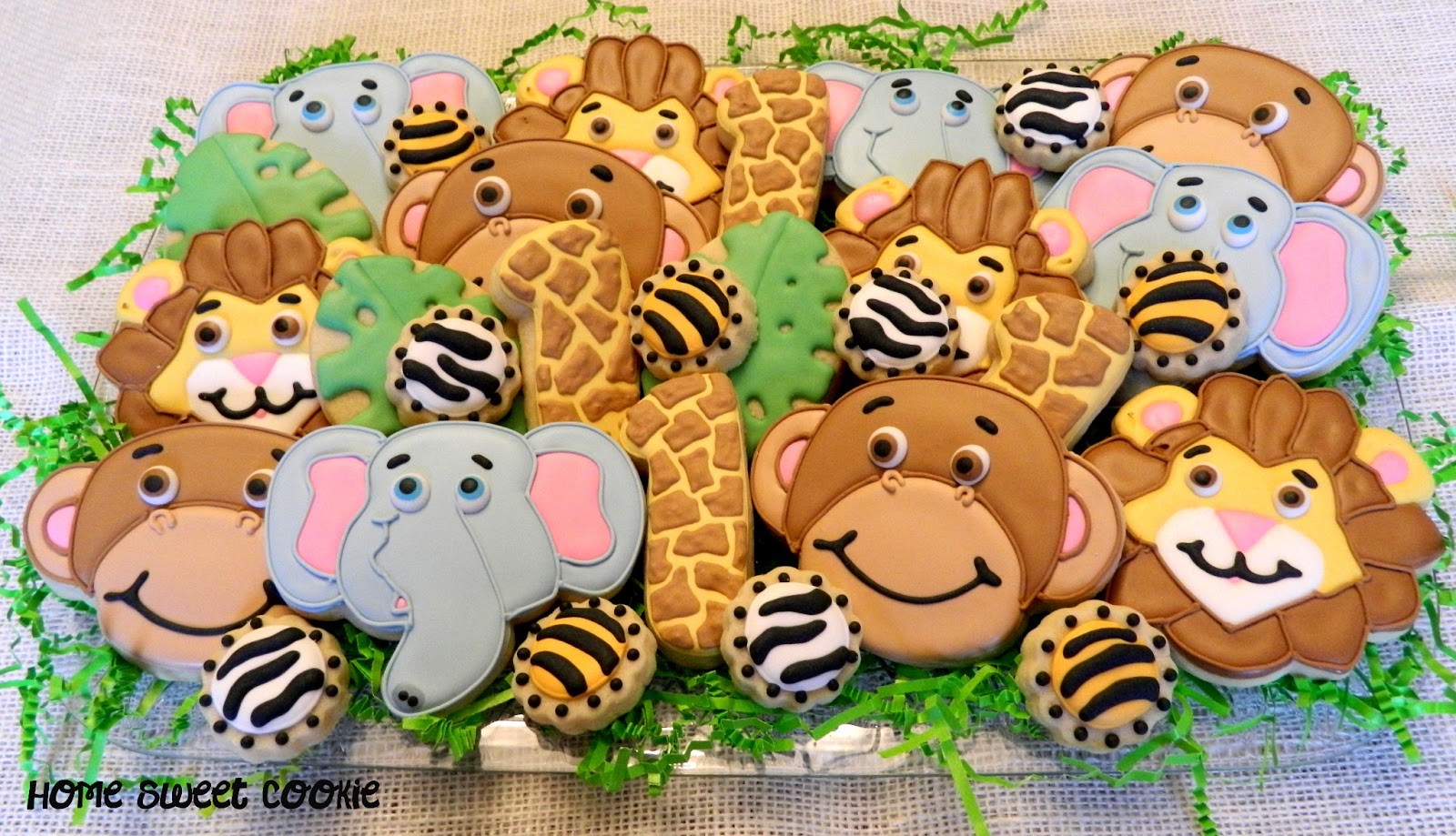 Home Sweet Cookie Zoo Birthday