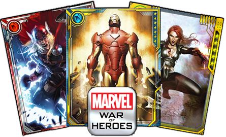 Marvel war of heroes cards