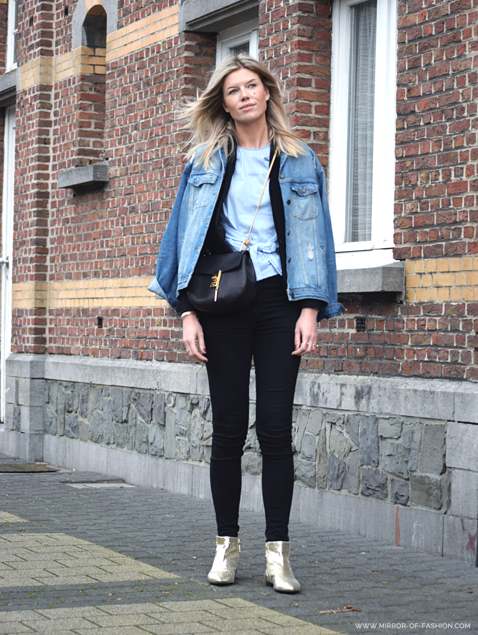 Outfit of the day, Zara, Maje, Chloé, Geox, Jbrand, ootd, style, look, fashion, blogger