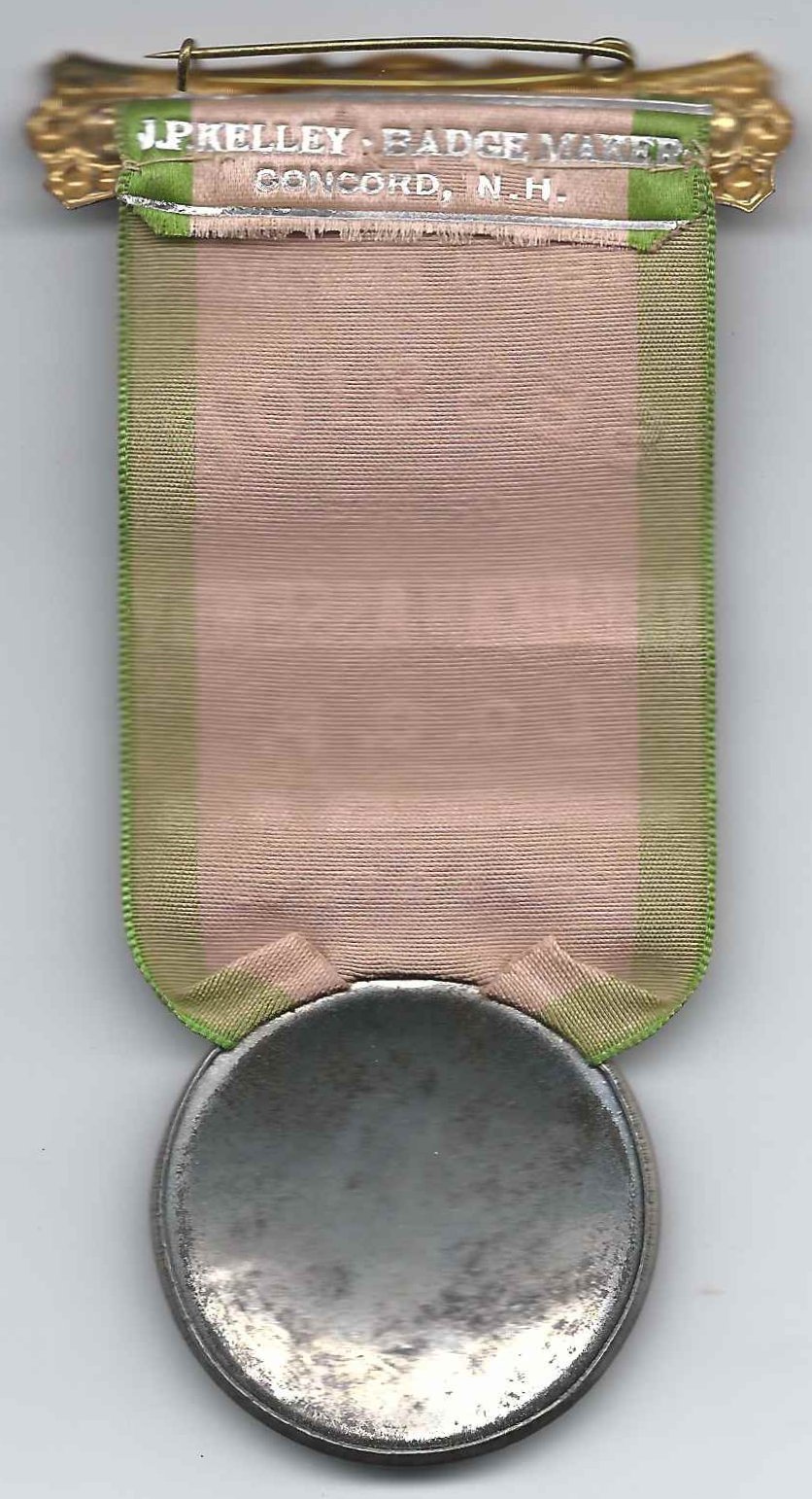 Heirlooms Reunited Badge with Woman's Photograph, from 10th Annual