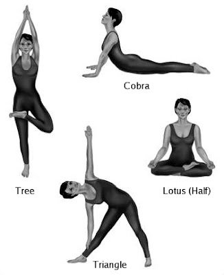 Some Yoga Positions