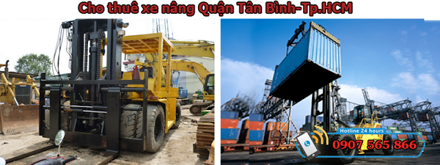 cho thuê xe nâng quận Tân Bình