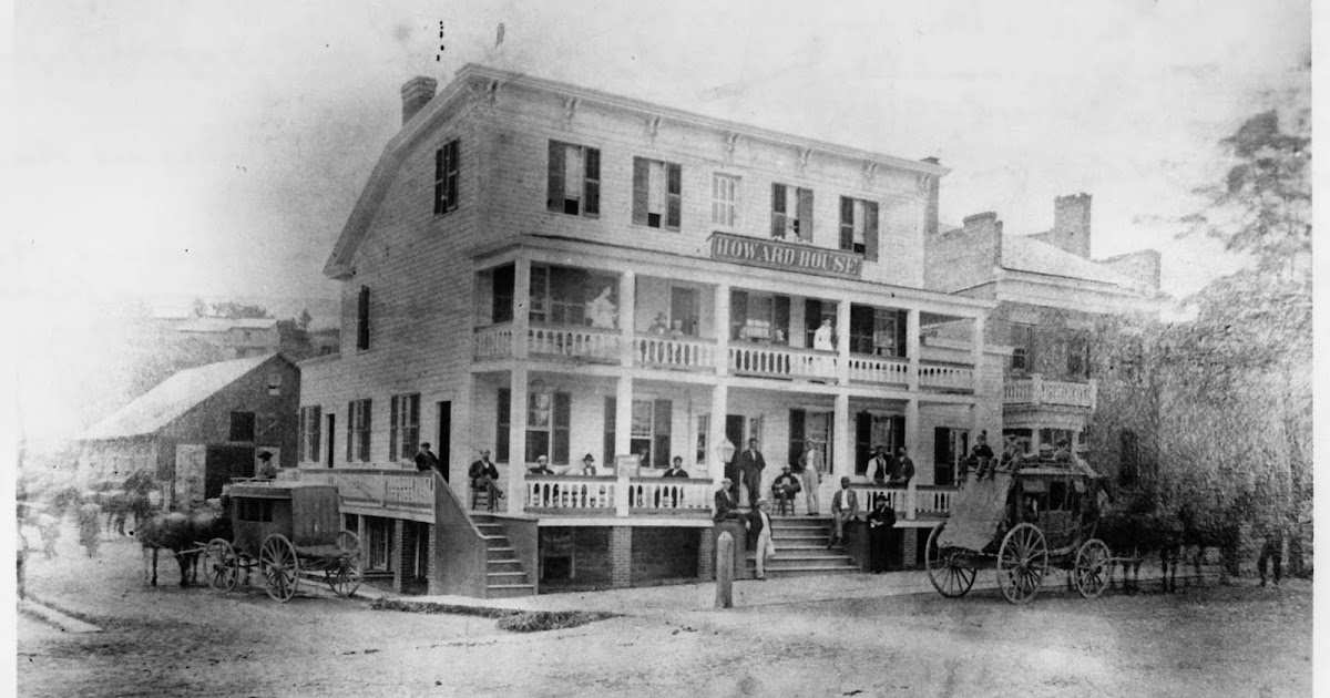 Stagecoach Days Howard House at Port Byron, New York, 1870s