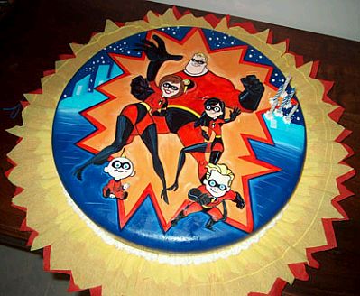 Mr Incredible Birthday Cake Mr Incredible Birthday Cake