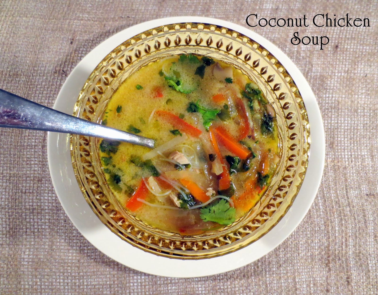 The Owl with the Goblet Coconut Chicken Soup