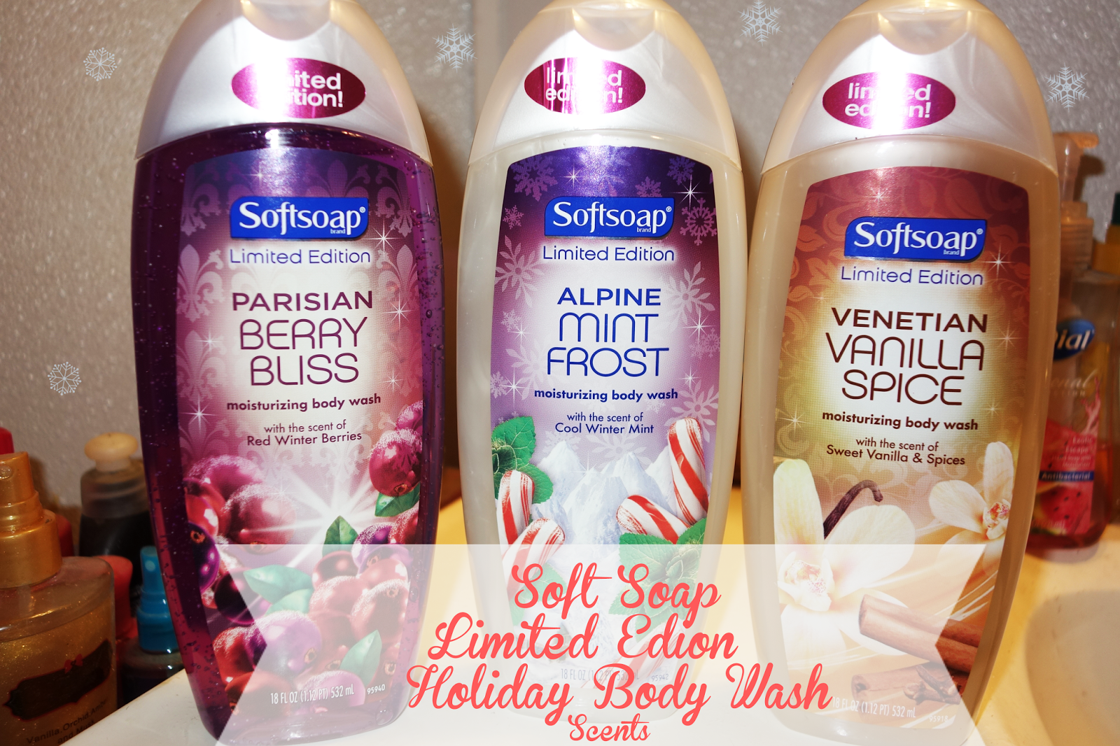 SoftSoap Limited Edition Moisturizing Body Wash's {Holiday Gift Guide