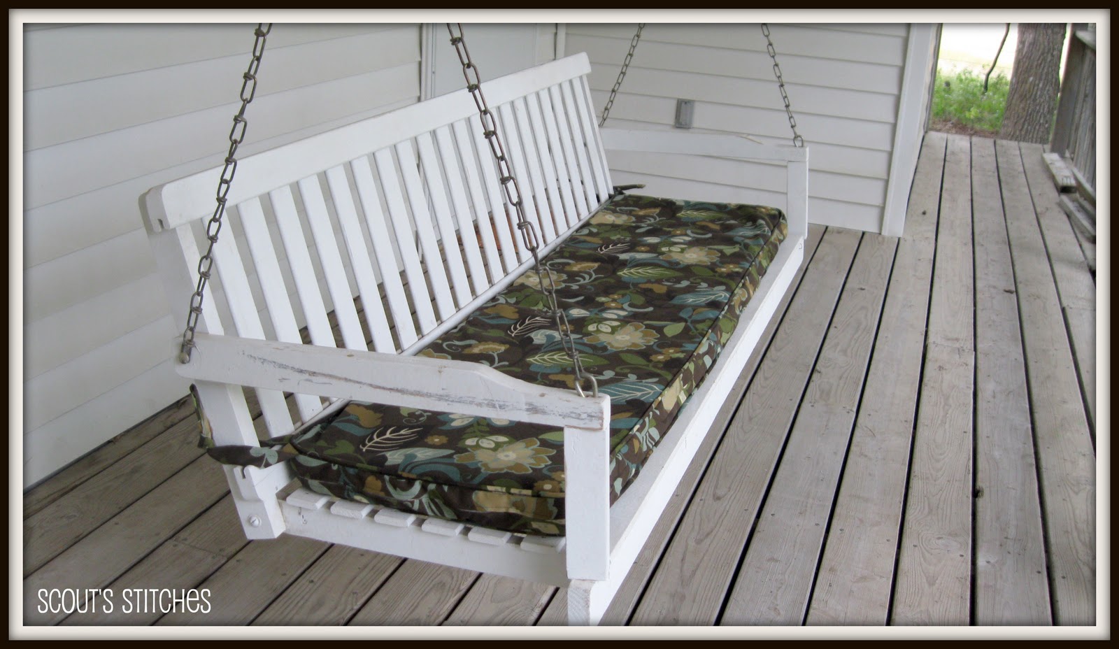 All The Joy Finished Cushions for the Porch!