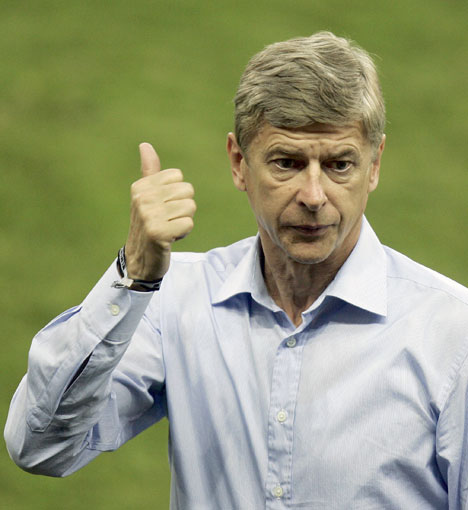 Still don&#039;t get who I&#039;m talking about? Arsene Wenger says get out.