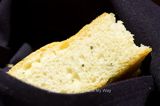 Basket of Herbed Focaccia Basket of Herbed Focaccia
