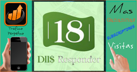 18 Dlls Responder Mas Visitas, Mas Subscriptores, Mas Ganancias