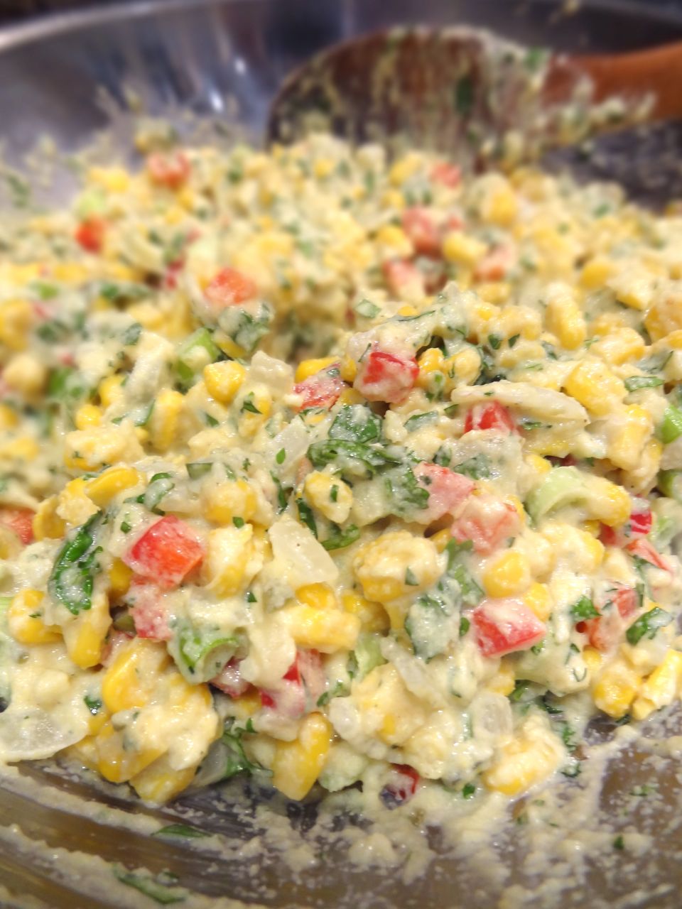 Scrumpdillyicious Asian Marinated Swordfish & Jalapeño Corn Pudding