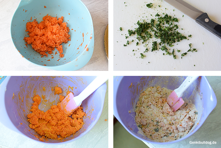 Karotten Kräcker Rezept für Hunde Karotten Kräcker Rezept für Hunde