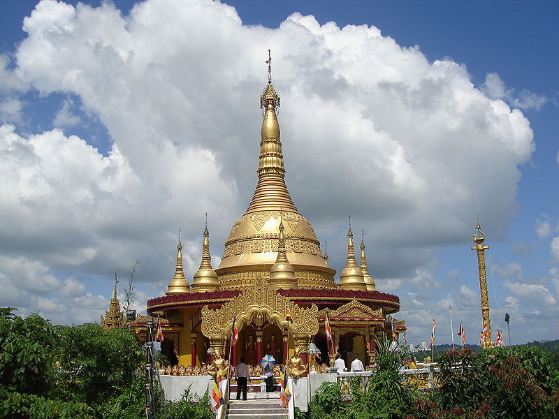 Search for Beauty in Bangladesh Bandarban Beauty Golden Temple